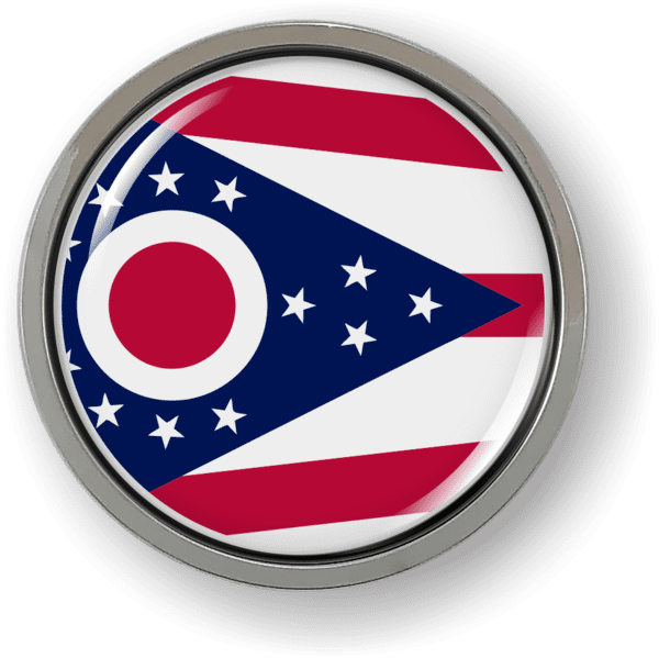 Ohio - State Flag Emblem